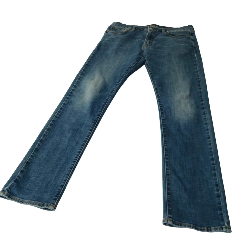 Lucky Brand Jeans 410 Men 34x31 Blue‎ Athletic Slim Stretch Denim